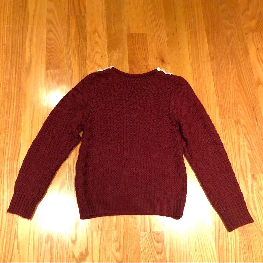 Burgundy sweater - Picture 2 of 4